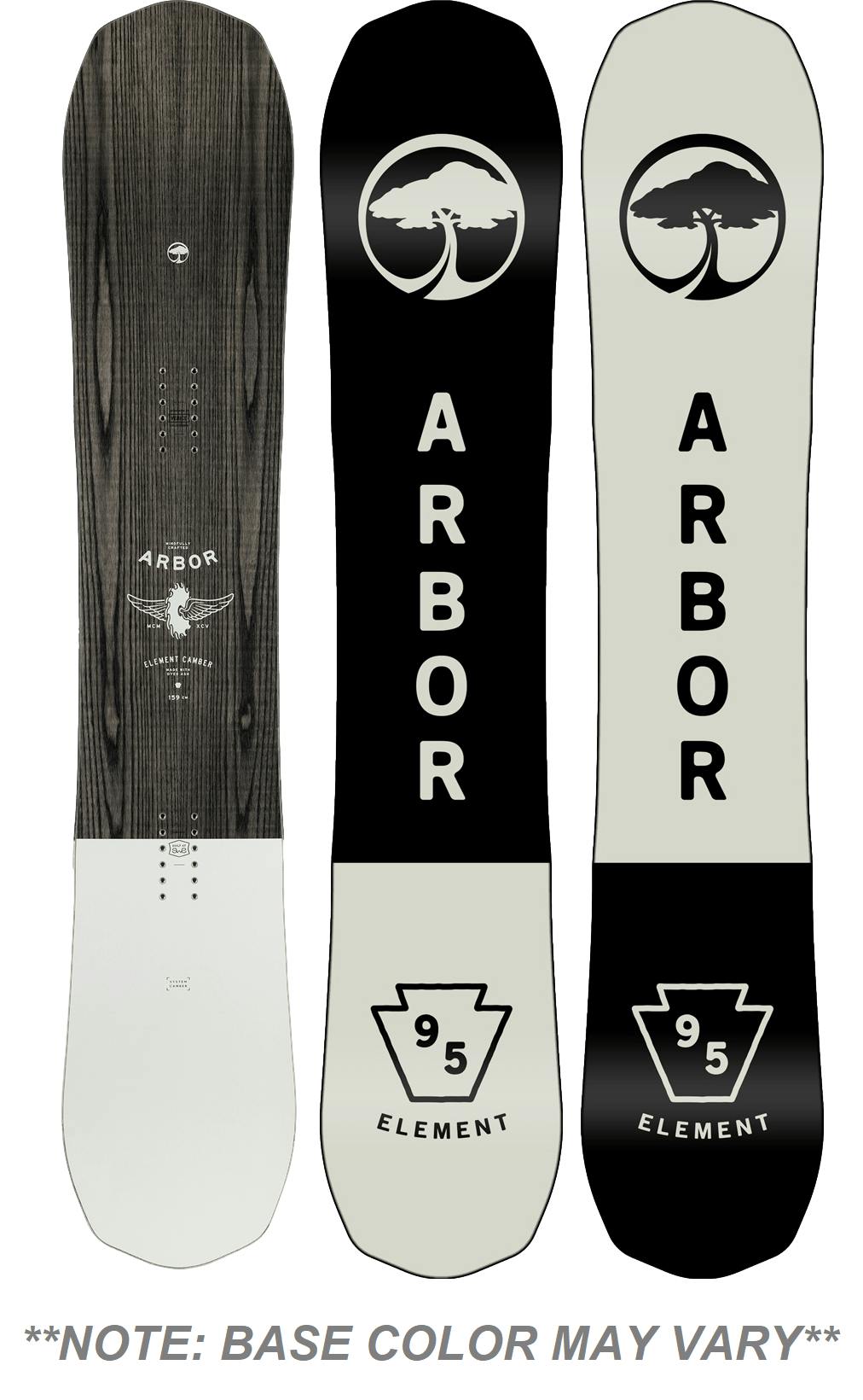 Arbor Element Camber Snowboard · 2024 · 153 cm