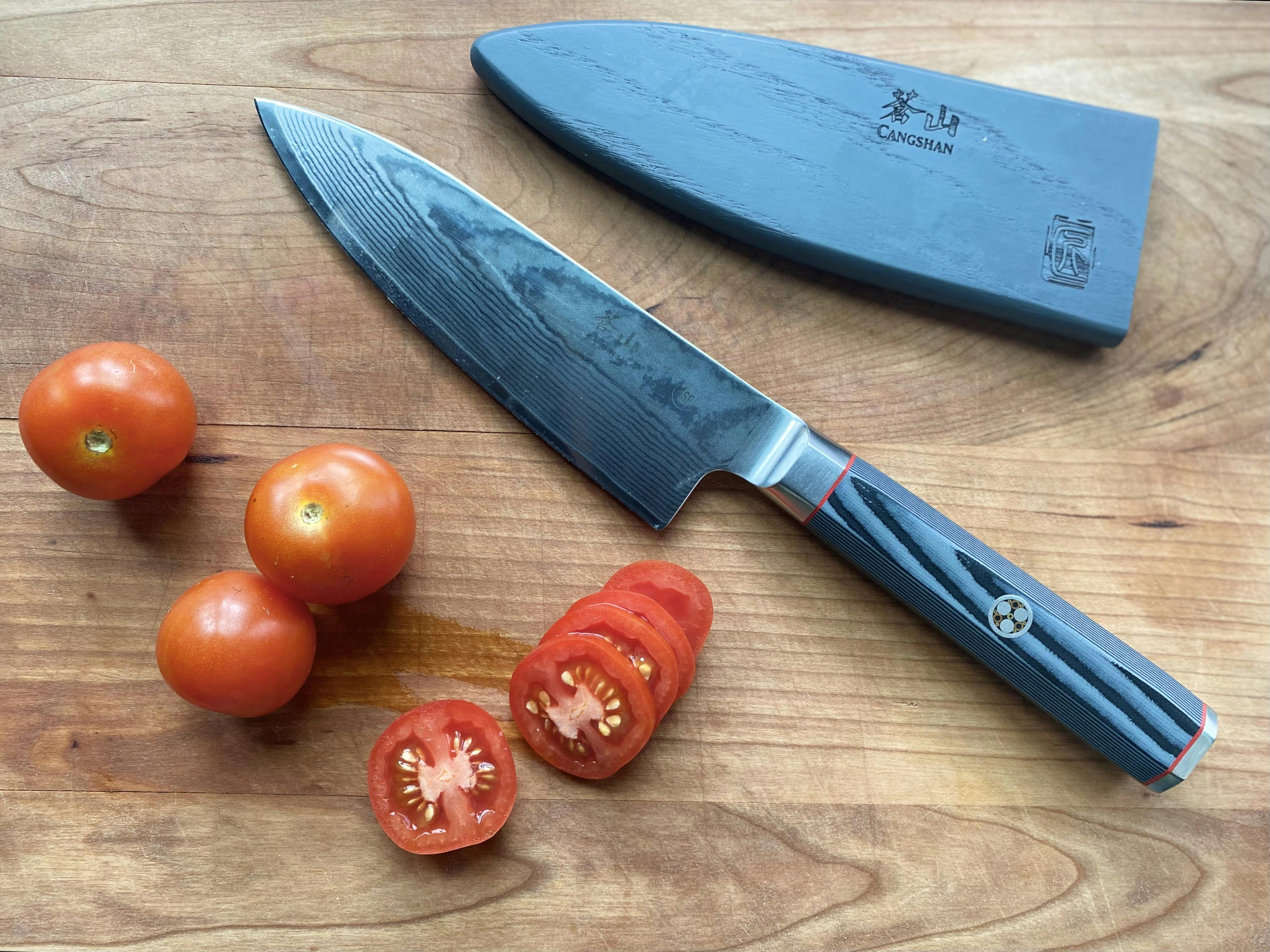 Cangshan Knife Set Review: Olive wood handles offer durability and
