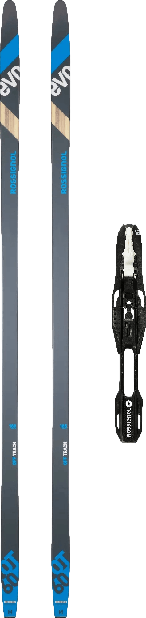 Rossignol Evo OT 60 Positrack IFP Skis + Control Step In Bindings · 2023 · 185 cm