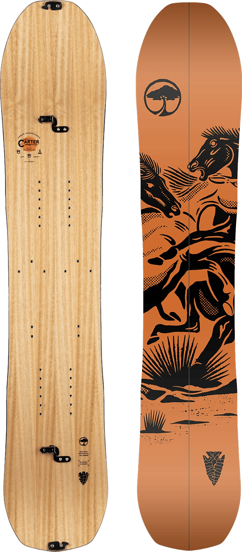 Arbor Carter Camber Splitboard · 2024 | Curated.com