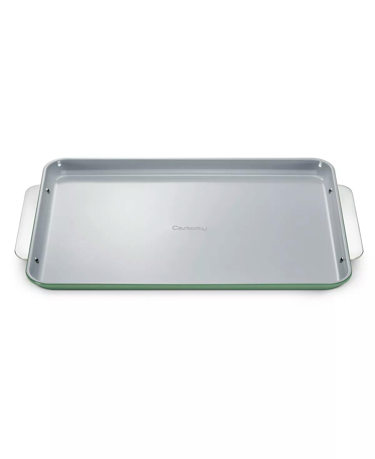 Caraway 11 Ceramic Nonstick Square Griddle in Sage