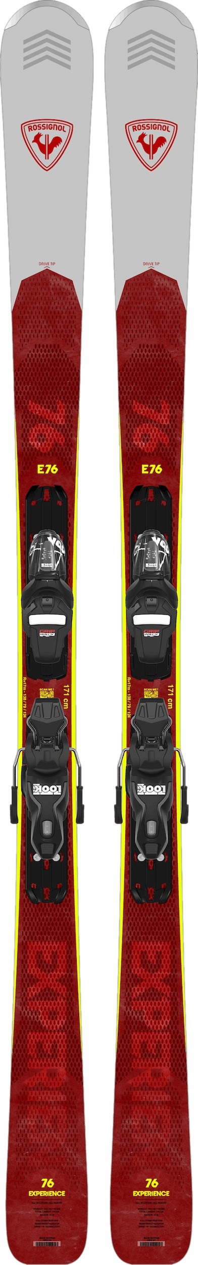 Rossignol Experience 76 Skis + Xpress 10 GW Bindings · 2024 · 144 cm
