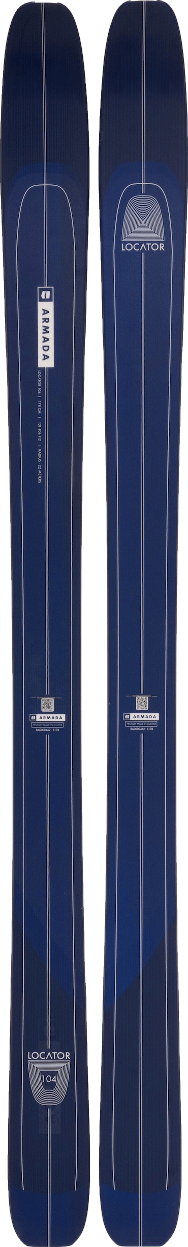 Armada Locator 104 Skis · 2024 · 178 cm