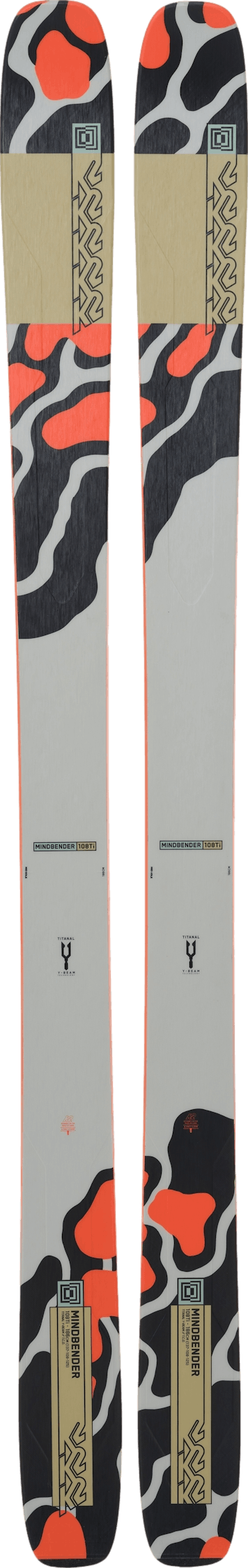 K2 Mindbender 108Ti Skis · 2024 | Curated.com