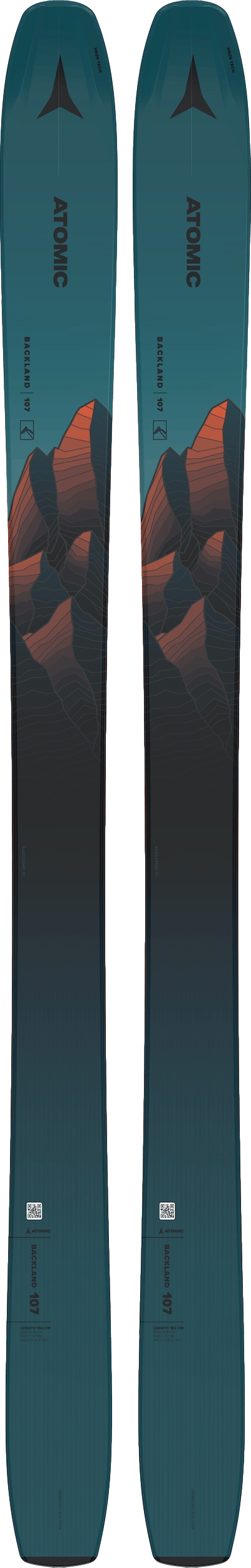 Atomic Backland 107 Skis · 2024 · 189 cm