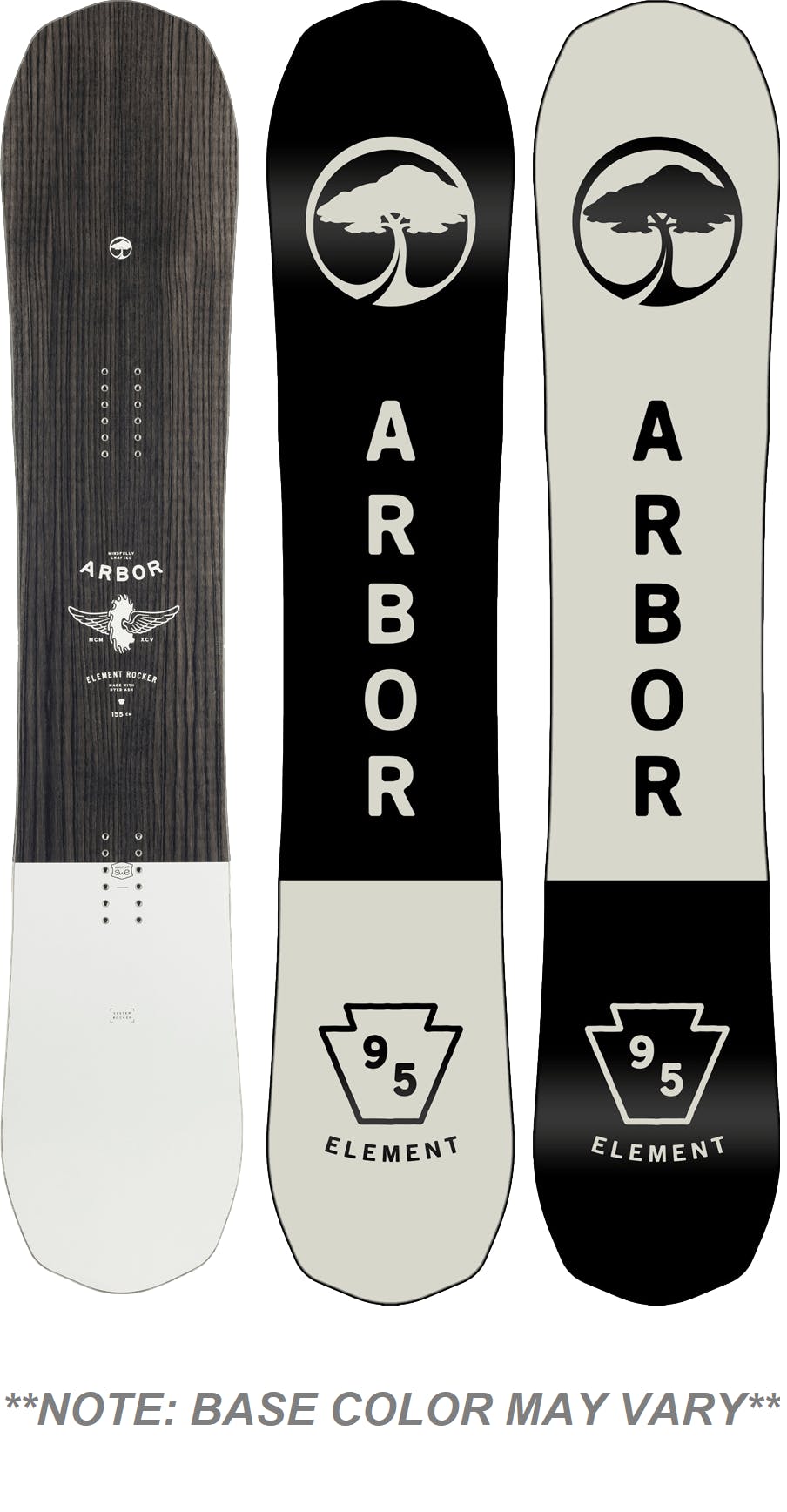 Arbor Element Rocker Snowboard · 2024