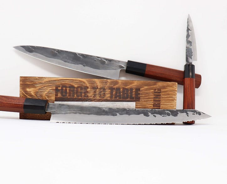 Forge to Table Magnetic Knife Block