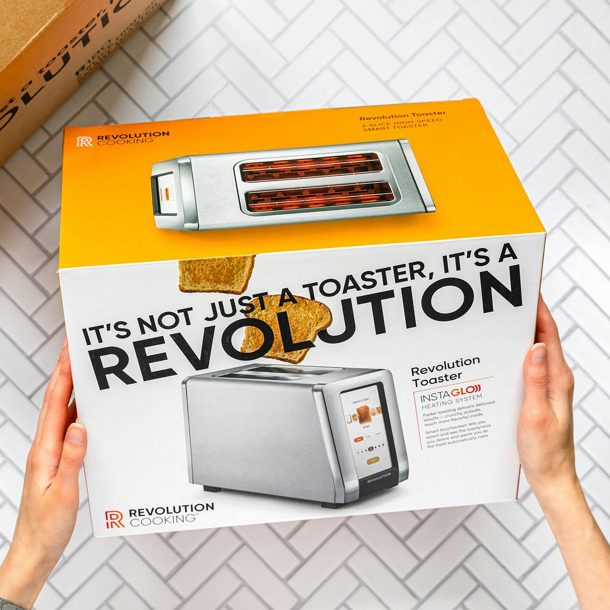 Revolution Cooking High Speed 2-Slice SmartToaster ,Stainless Steel