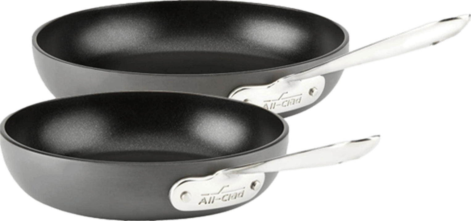 All-Clad HA1 Nonstick Hard Anodized Cookware Set 5 Piece Black