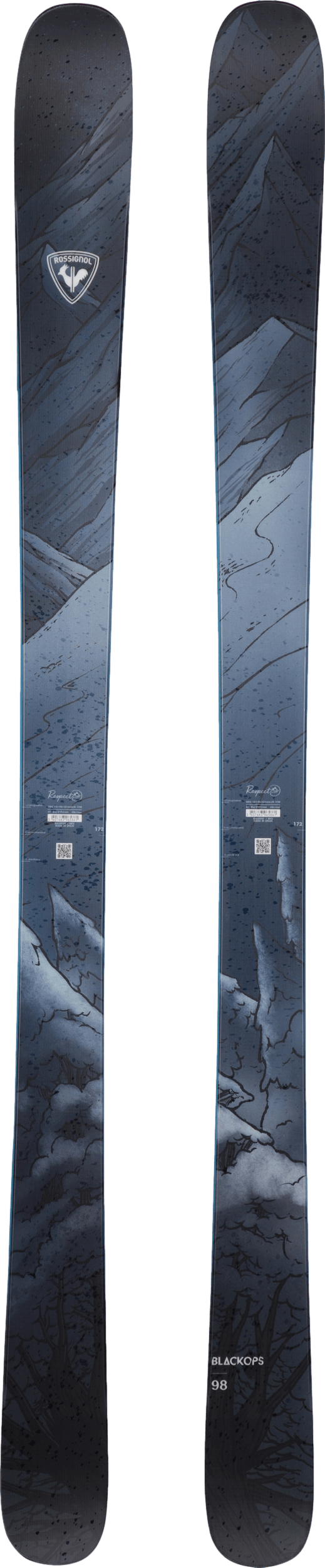 Rossignol Blackops 98 Open Skis · 2024 · 182 cm
