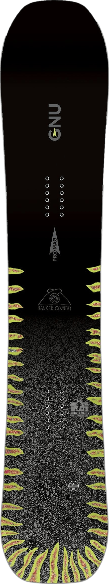GNU Banked Country Snowboard · 2024 · 160W cm