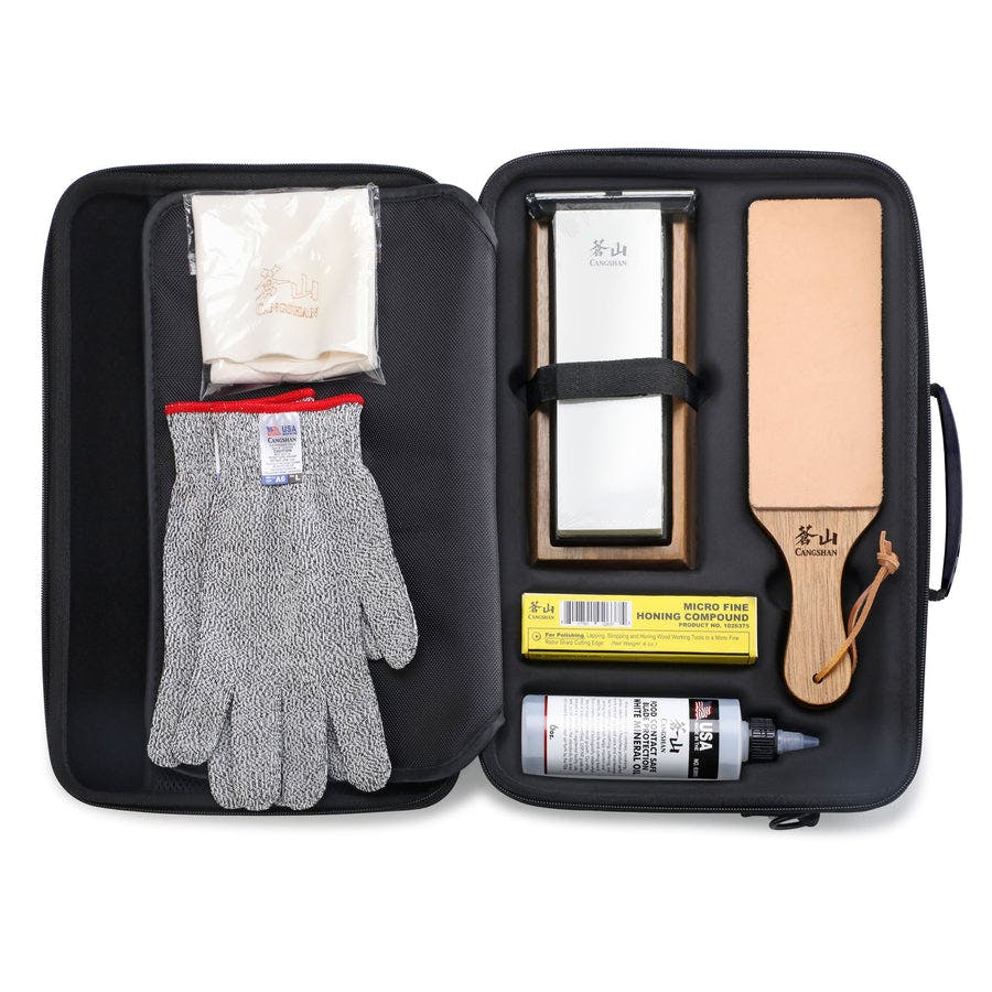 Cangshan Professional Knife Care Kit - Black