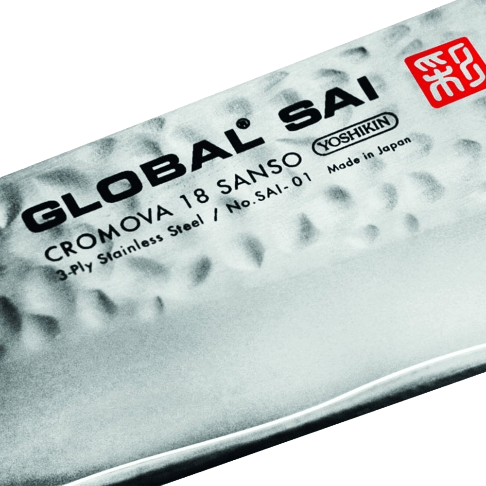 Global Sai 7-Piece Knife Block Set