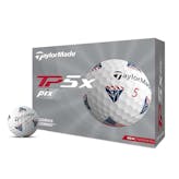 TaylorMade TP5x Pix 2.0 USA Golf Balls · White