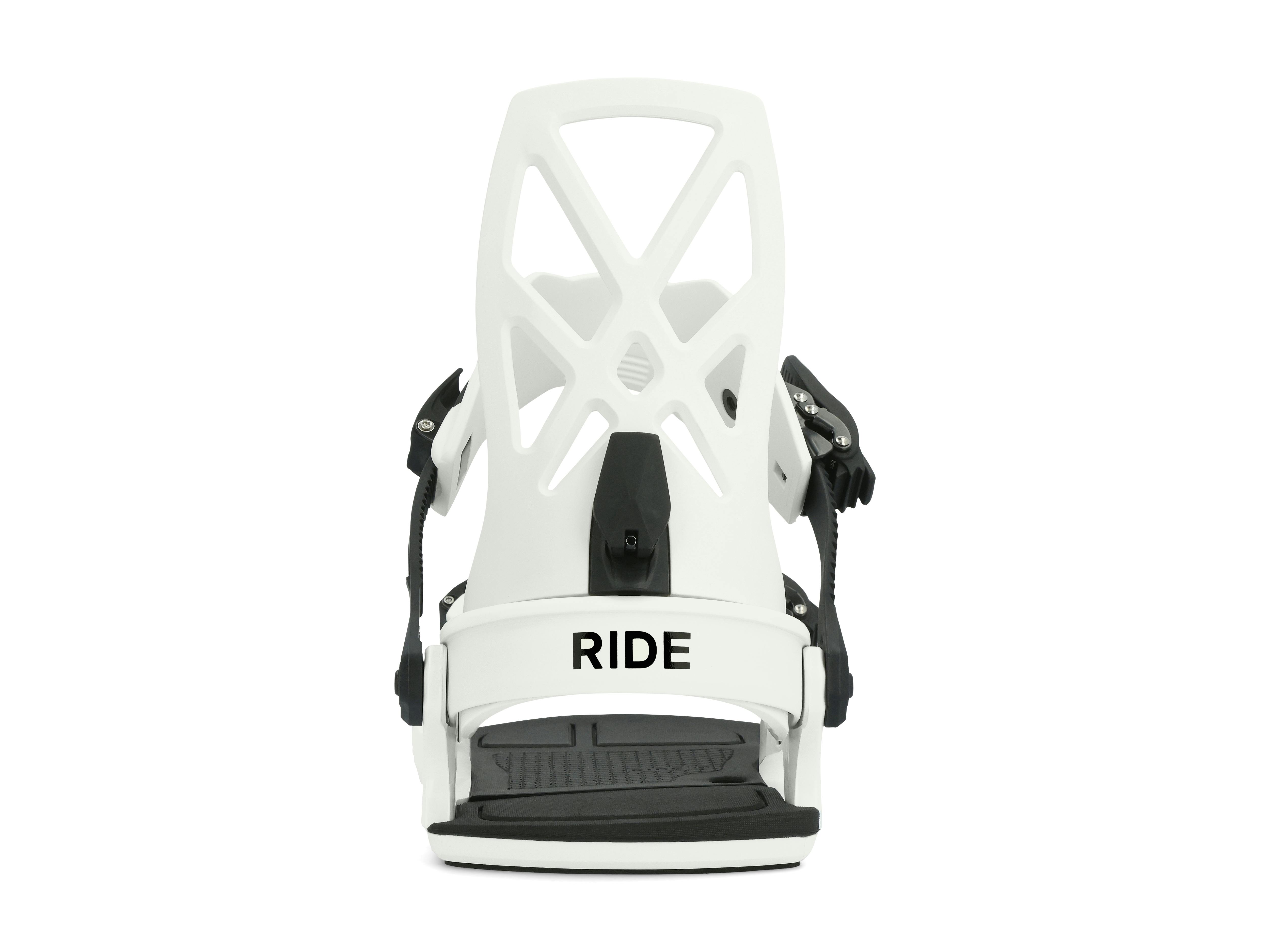 Ride C-4 Snowboard Bindings · 2024 · M · White