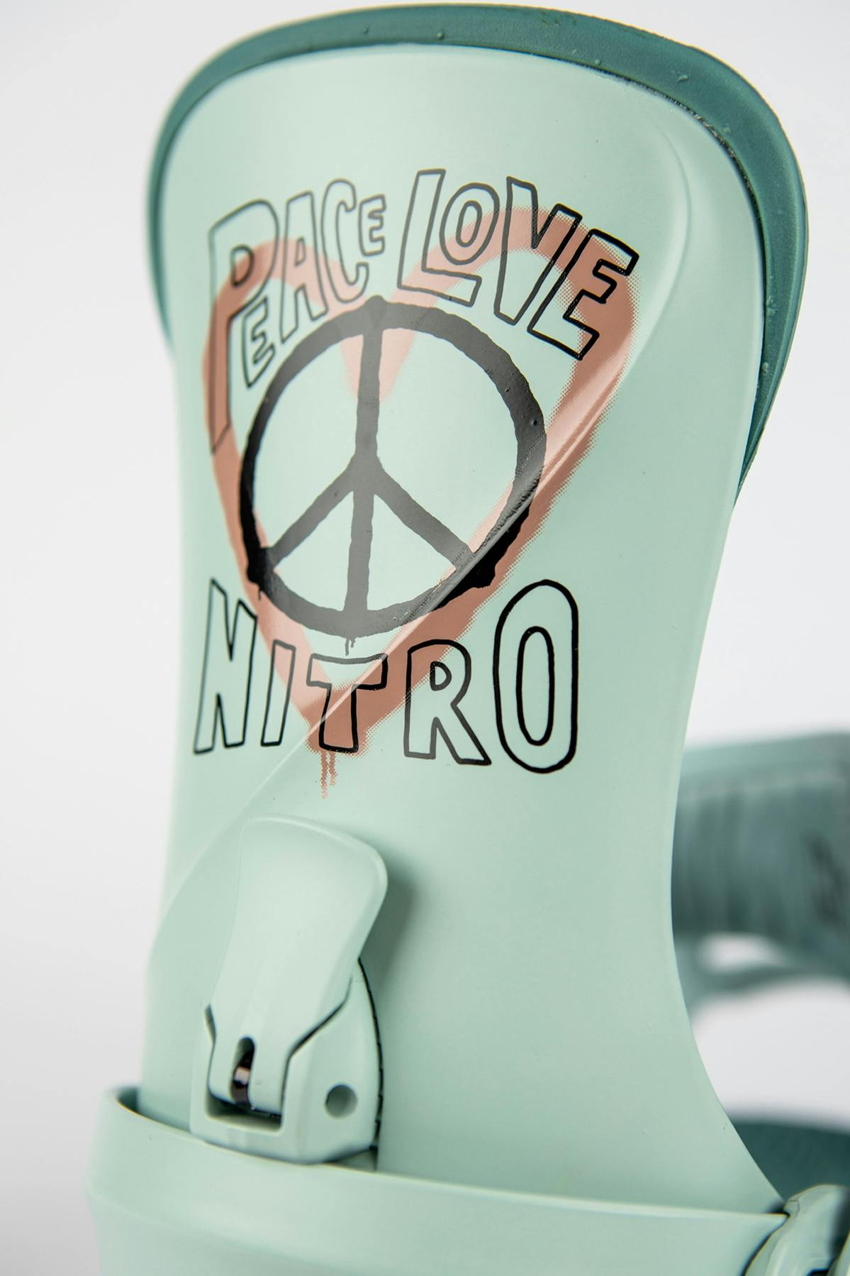 Nitro Cosmic Snowboard Bindings · Women's · 2024 · S/M · Peace Love Nitro