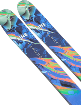 Line Pandora 104 Skis · Women's · 2024 secondary iamge