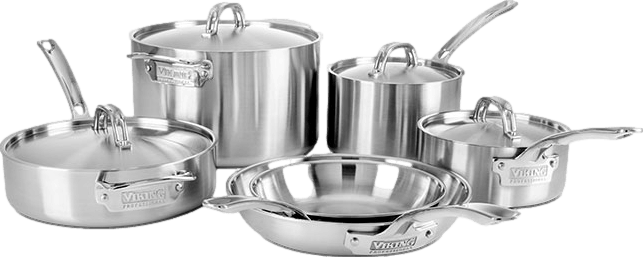 Viking 7 Ply Titanium 10 Pc Cookware Set