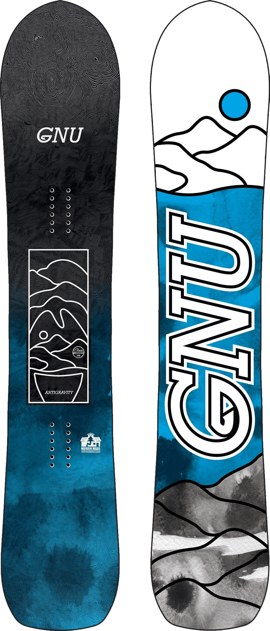 GNU Antigravity Snowboard · 2023 · 150 cm
