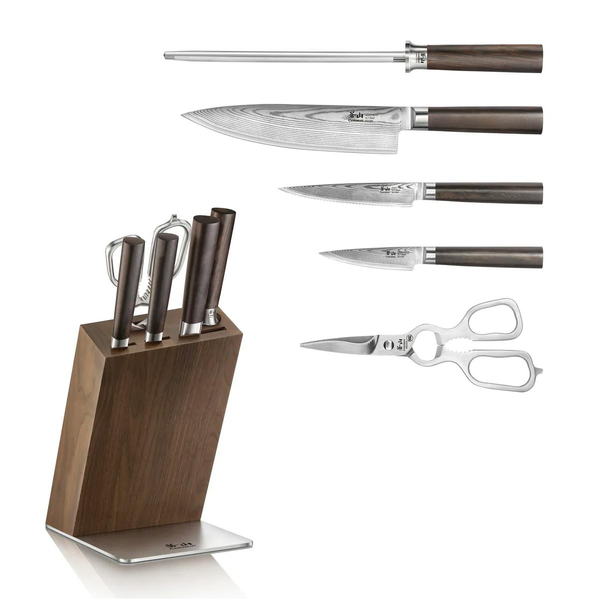 Thomas Keller Signature Collection 7-Piece Knife Block Set with 8 Spare  Slots - New Kitchen Store