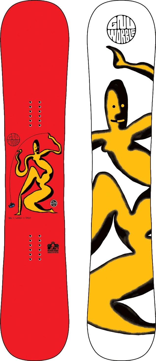 GNU Head Space Worble Edition Snowboard · 2022