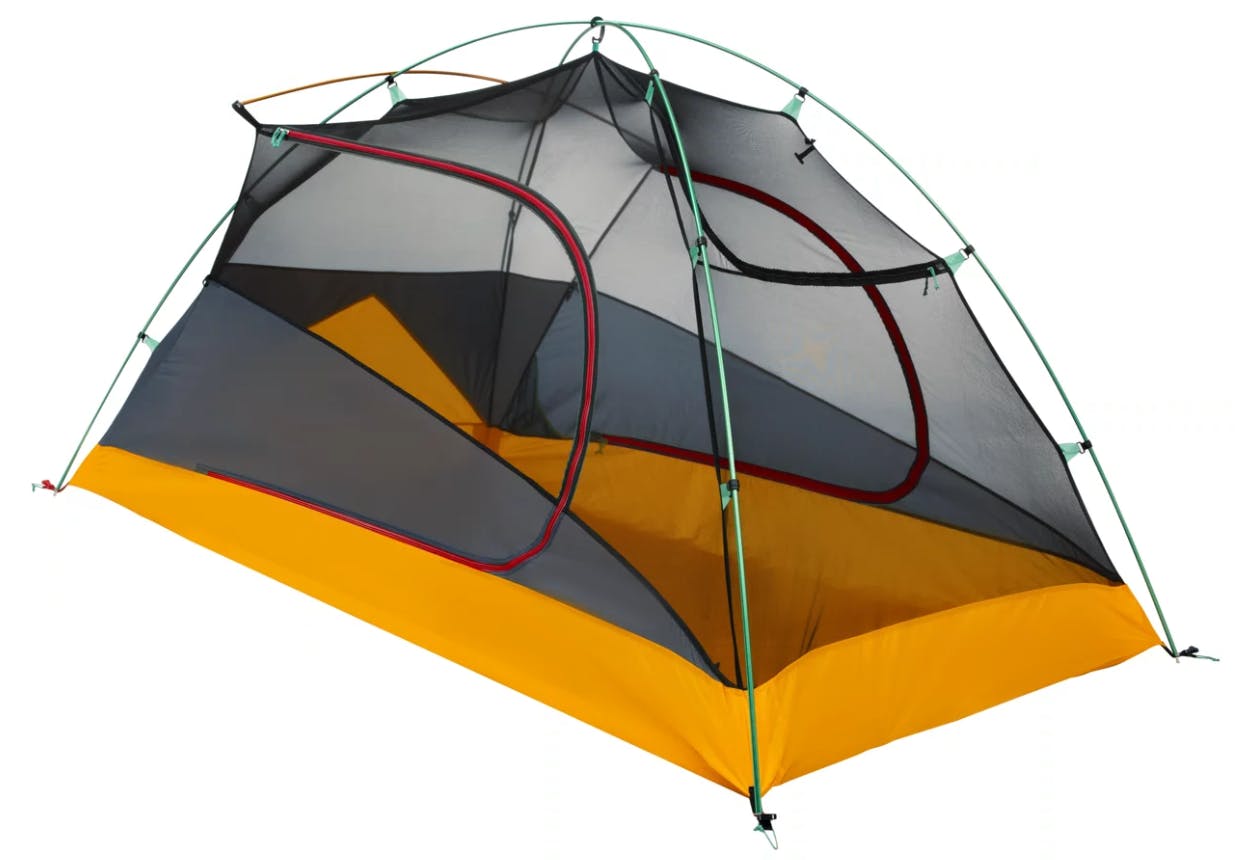 Coleman Peak1 Backpacking Tent  3 Person  Marigold/Dark Stone