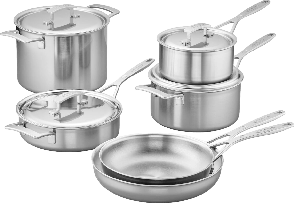  Misen 3 QT Nonstick Sauté Pan with Lid - Deep Frying Pan -  Large Nonstick Frying Pan : CDs & Vinyl