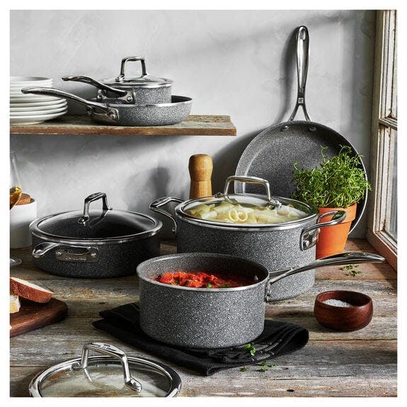 Zwilling Clad CFX Ceramic Nonstick 10-Piece Cookware Set