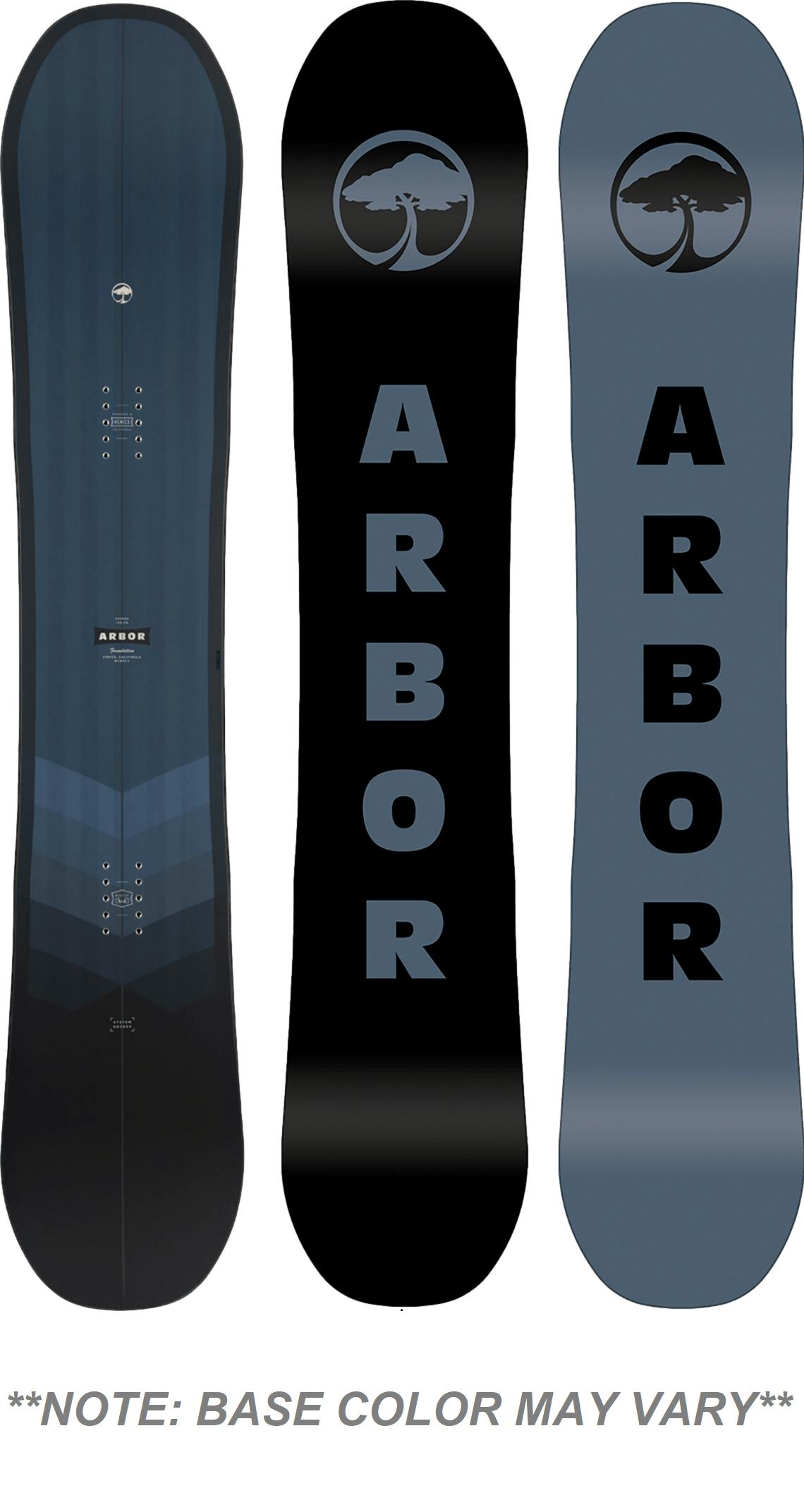 Arbor Foundation Rocker Snowboard · 2024