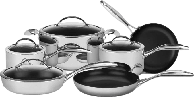 HAPTIQ 2-Piece Fry Pan Set